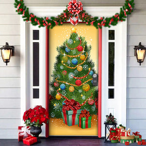 Joy: Decoración navideña para puertas